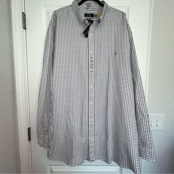 Polo Ralph Lauren Other - New, POLO Ralph Lauren Plaid Print Button Front Long Sleeve Classic Fit Shirt